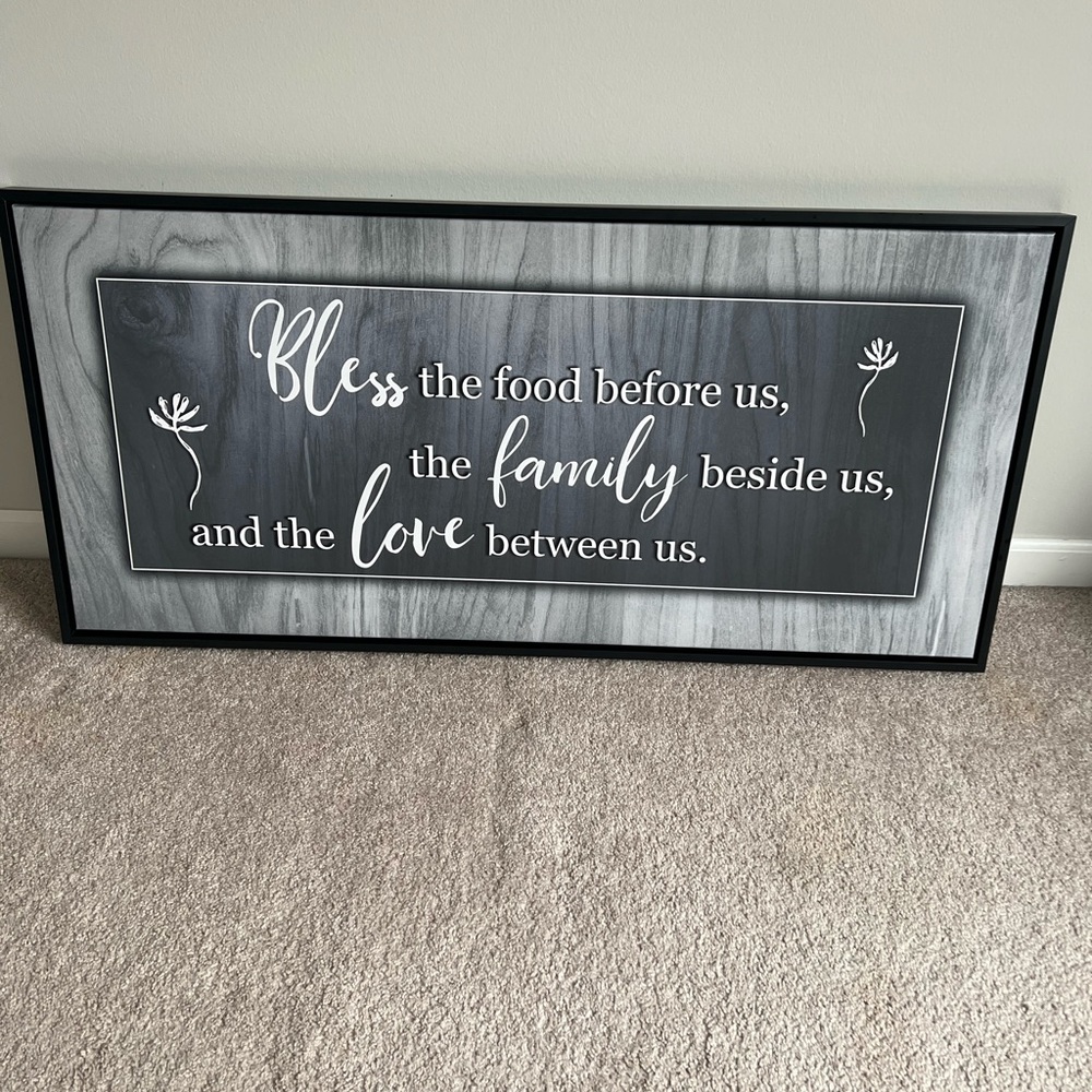 Dining/Kitchen sign